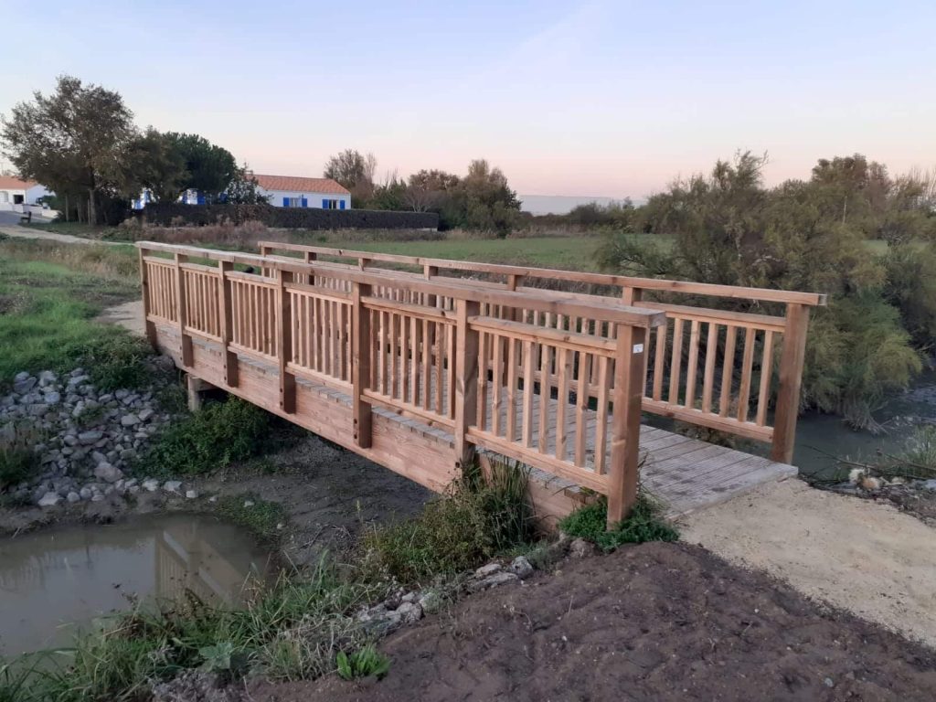 Passerelles en bois - NOTRE DAME DE MONTS