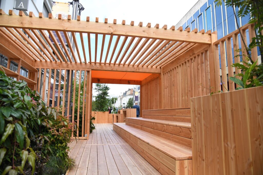 Pergola sur-mesure en modules