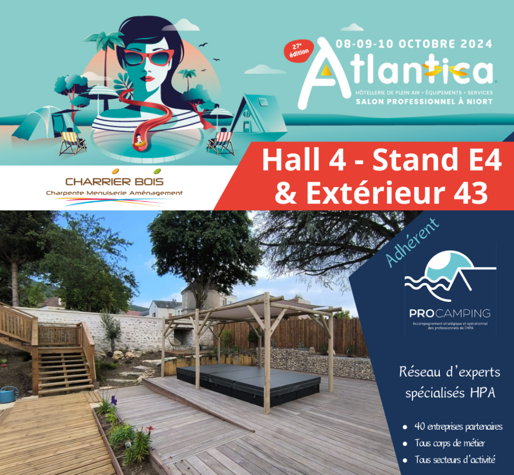 Emplacement stands au salon Atlantica 2024