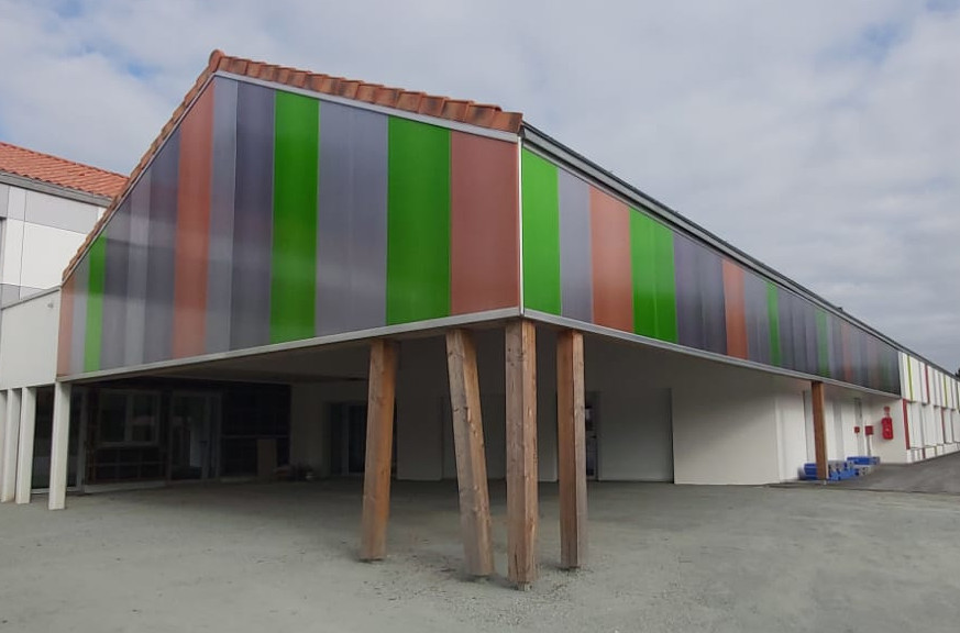 École Montfort à St Laurent sur Sèvre (85) - rénovation et extension