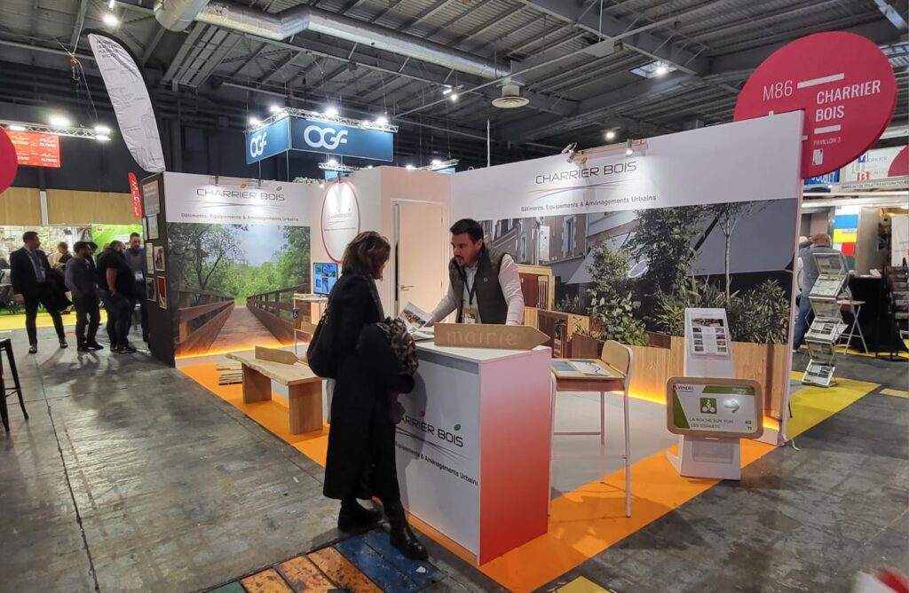 Stand au salon des maires 2024