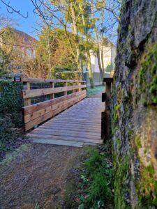 Passerelle droite à Bournezeau