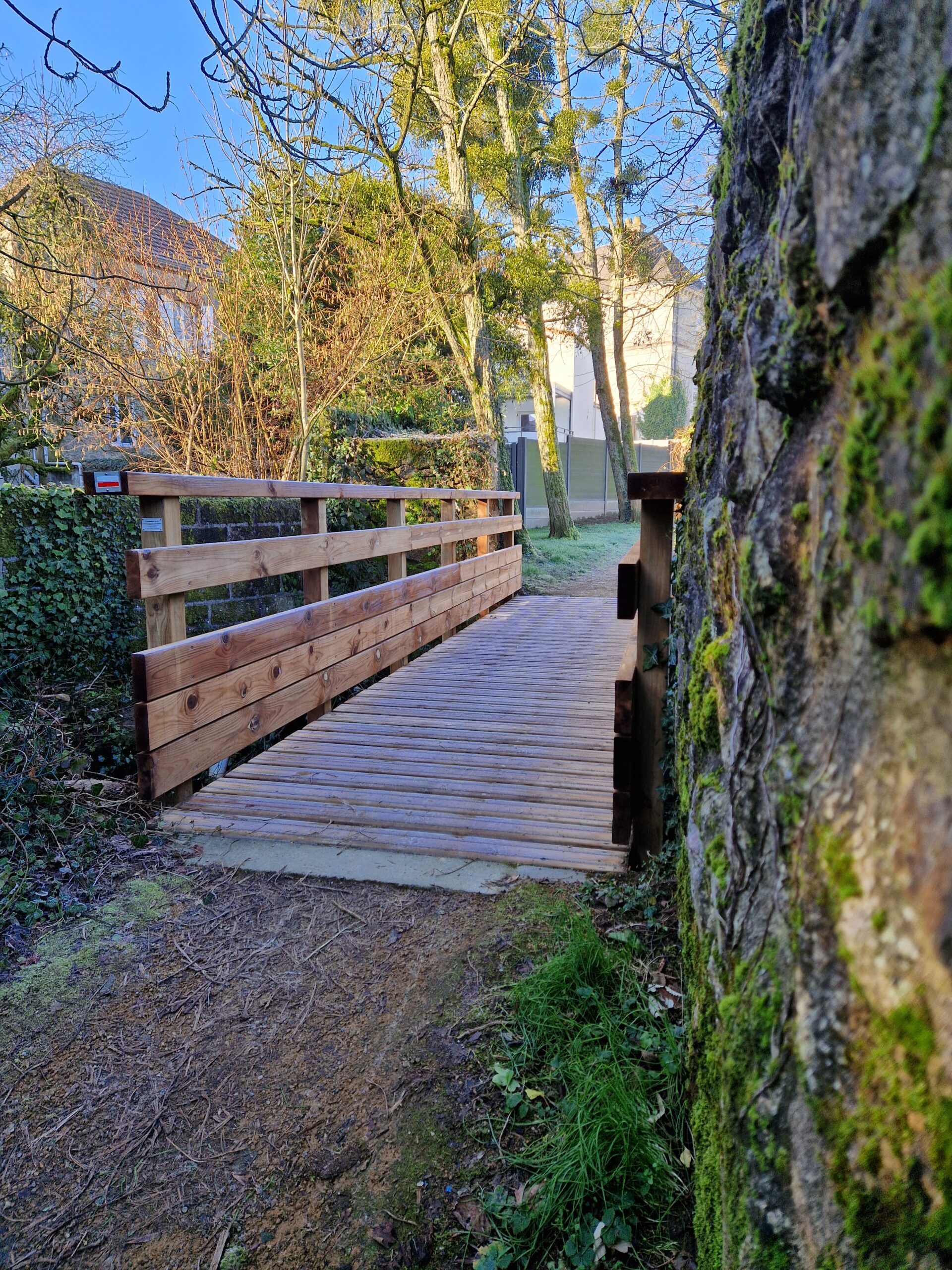 Passerelle droite à Bournezeau