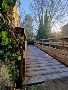 Passerelle droite à Bournezeau