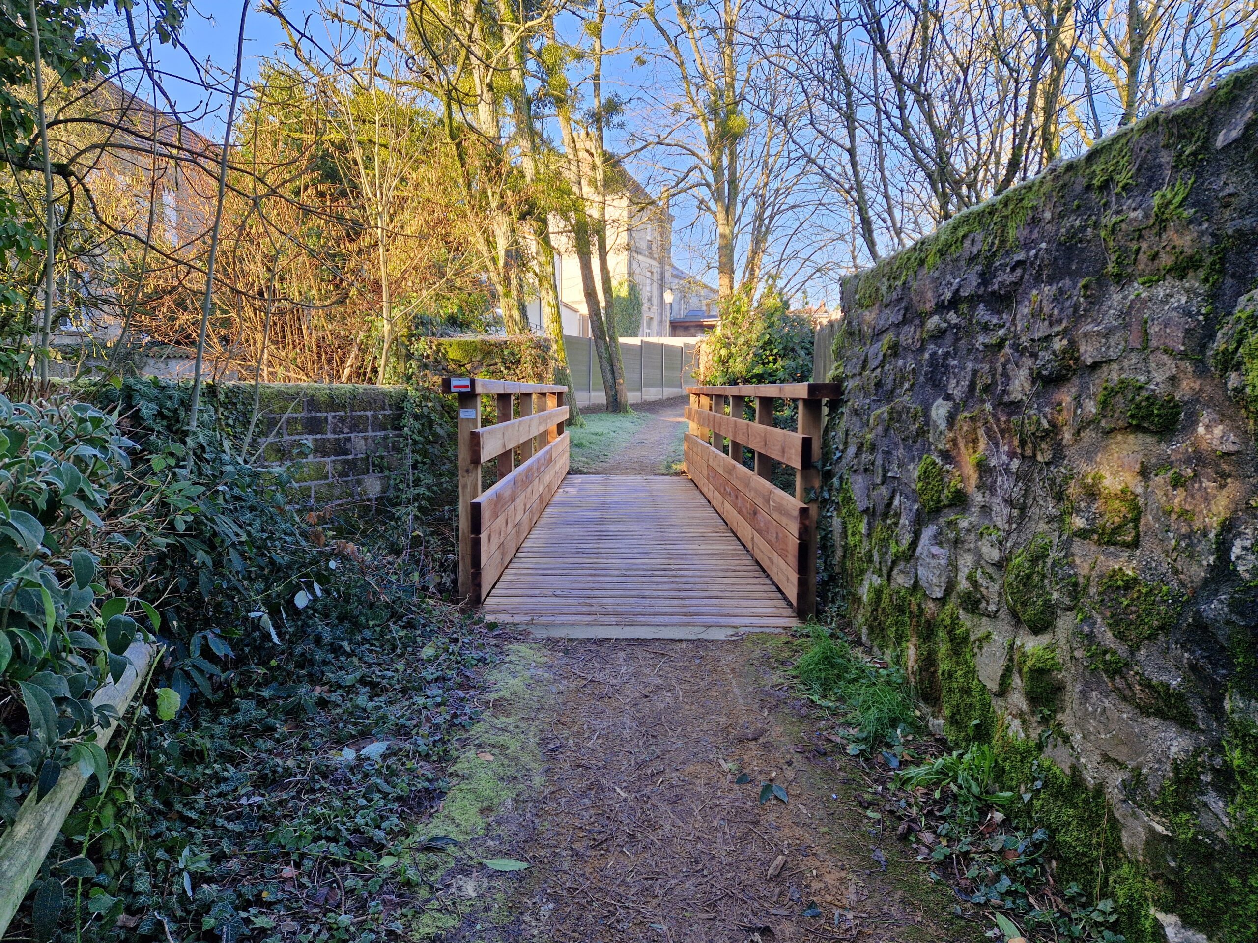 Passerelle droite à Bournezeau